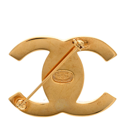 Chanel Metal CC Turn Lock Brooch Gold 3 of 5