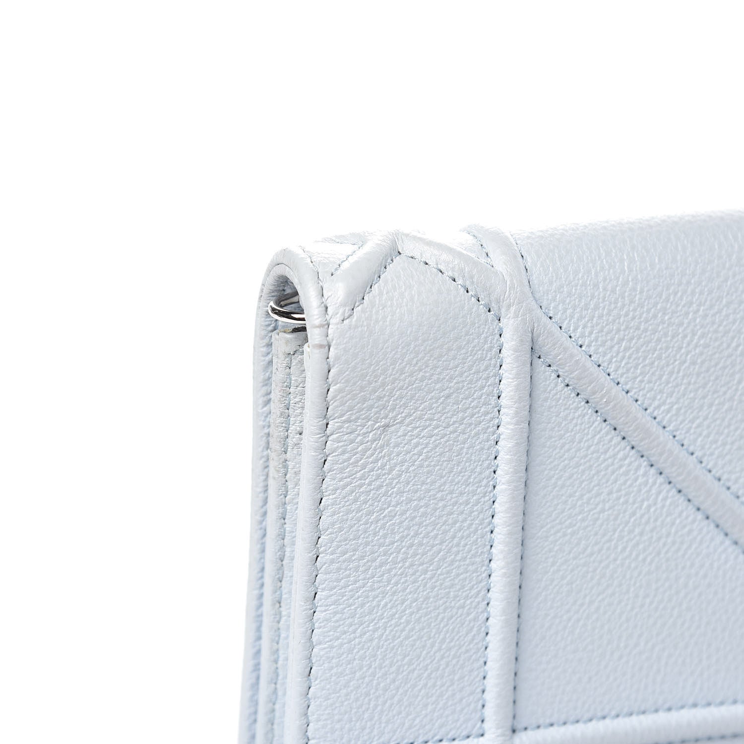 Christian Dior Grained Calfskin Diorama Pochette Sky Light 9 of 11