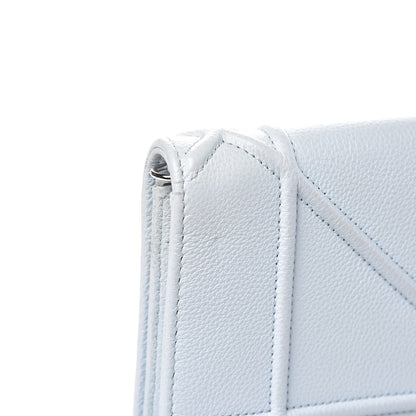Christian Dior Grained Calfskin Diorama Pochette Sky Light 9 of 11