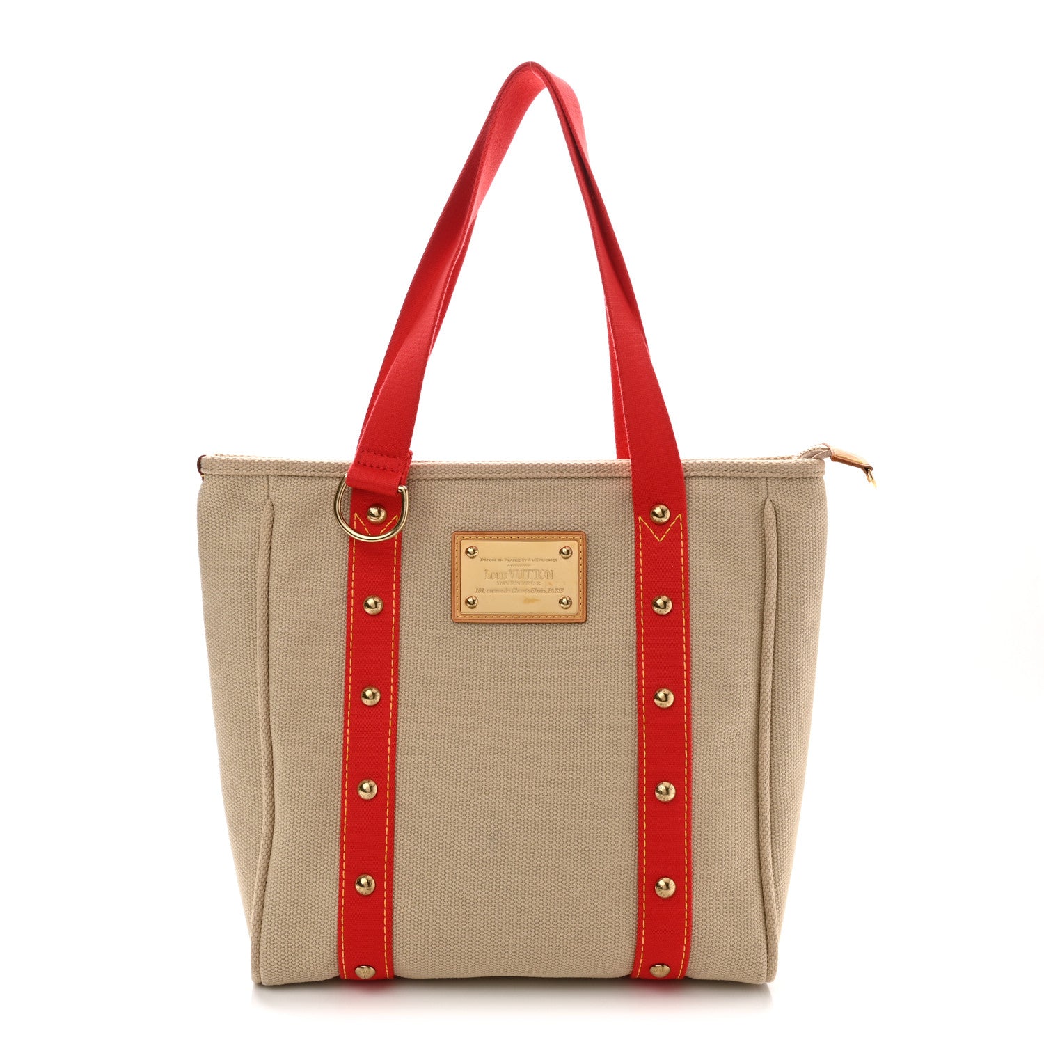Louis Vuitton Toile Antigua Cabas MM Beige 1 of 10