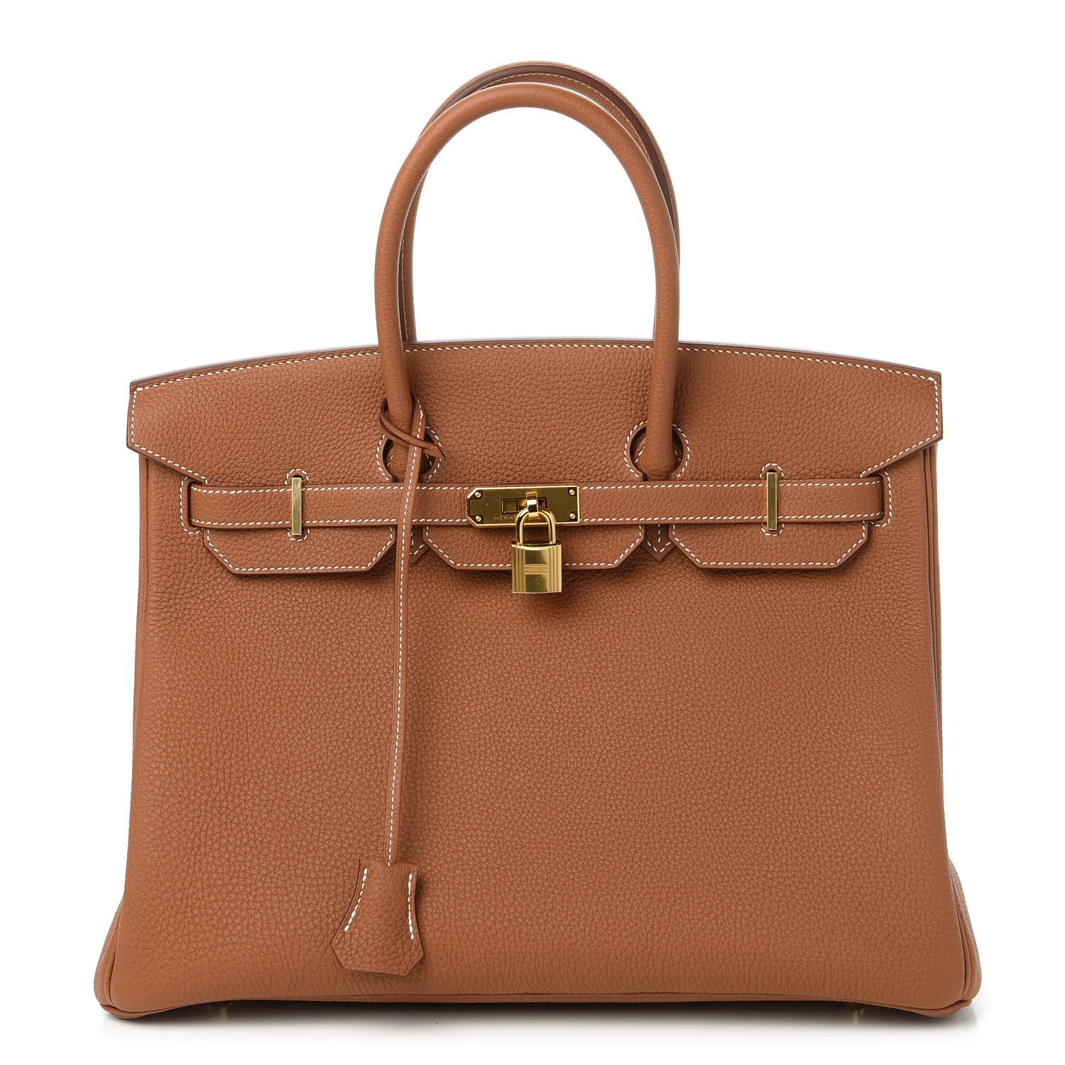 Hermes Togo Birkin 35 Gold 1 of 11