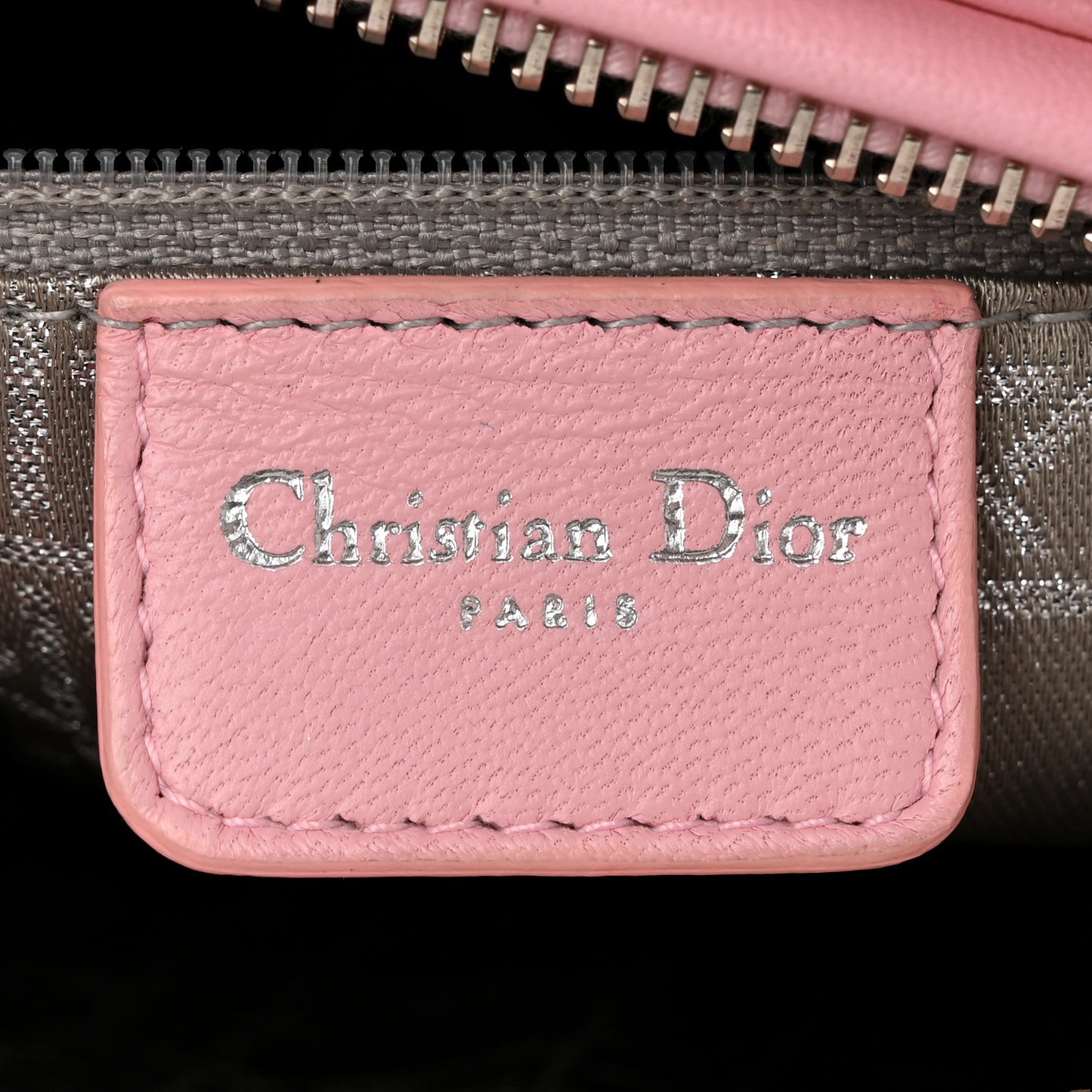 Lambskin Cannage Medium Lady Dior Light Pink