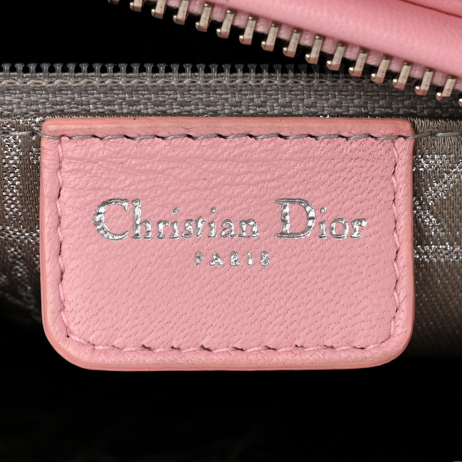 Christian Dior Lambskin Cannage Medium Lady Dior Light Pink 6 of 11