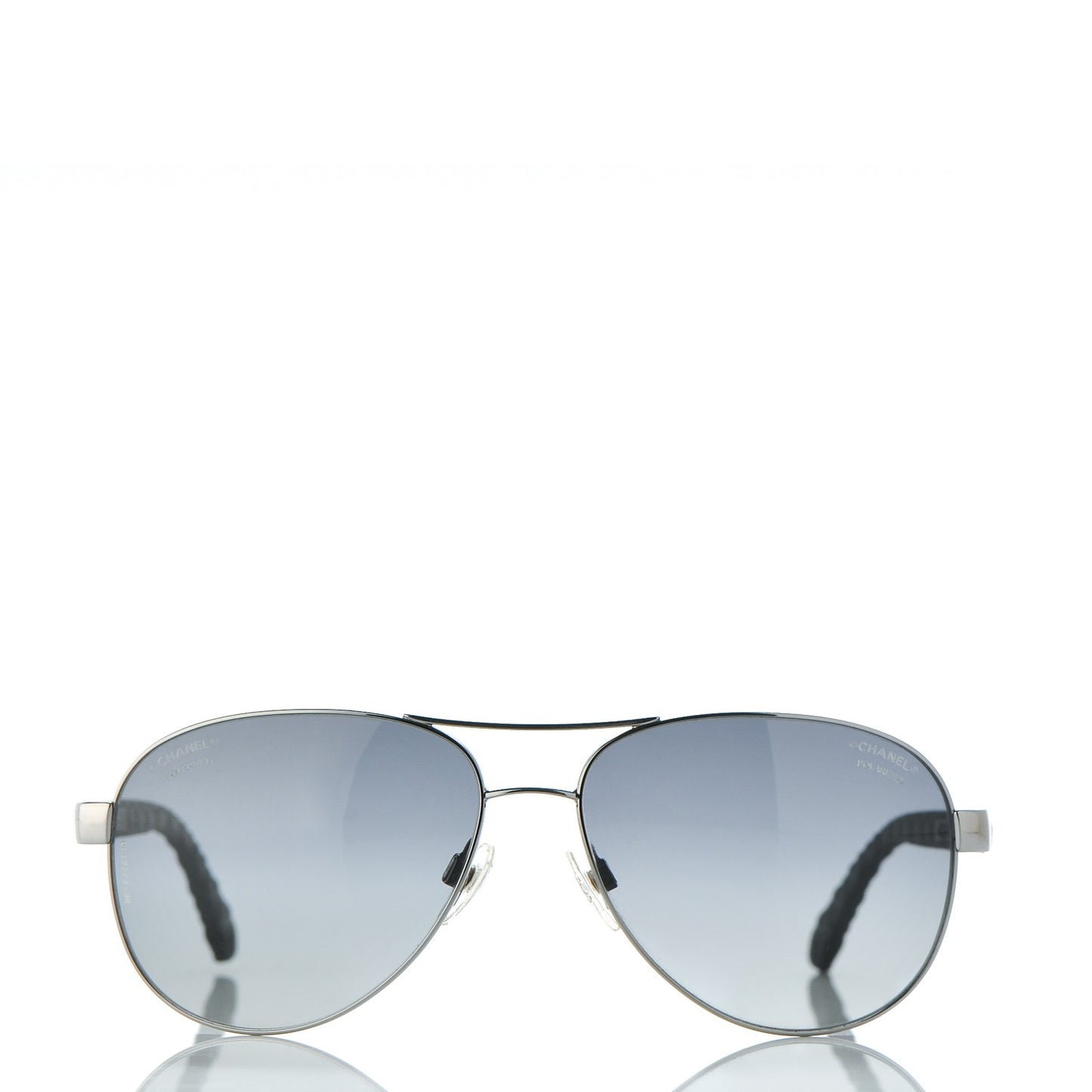 Pilot Summer Polarized Aviator Sunglasses 4204-Q Black
