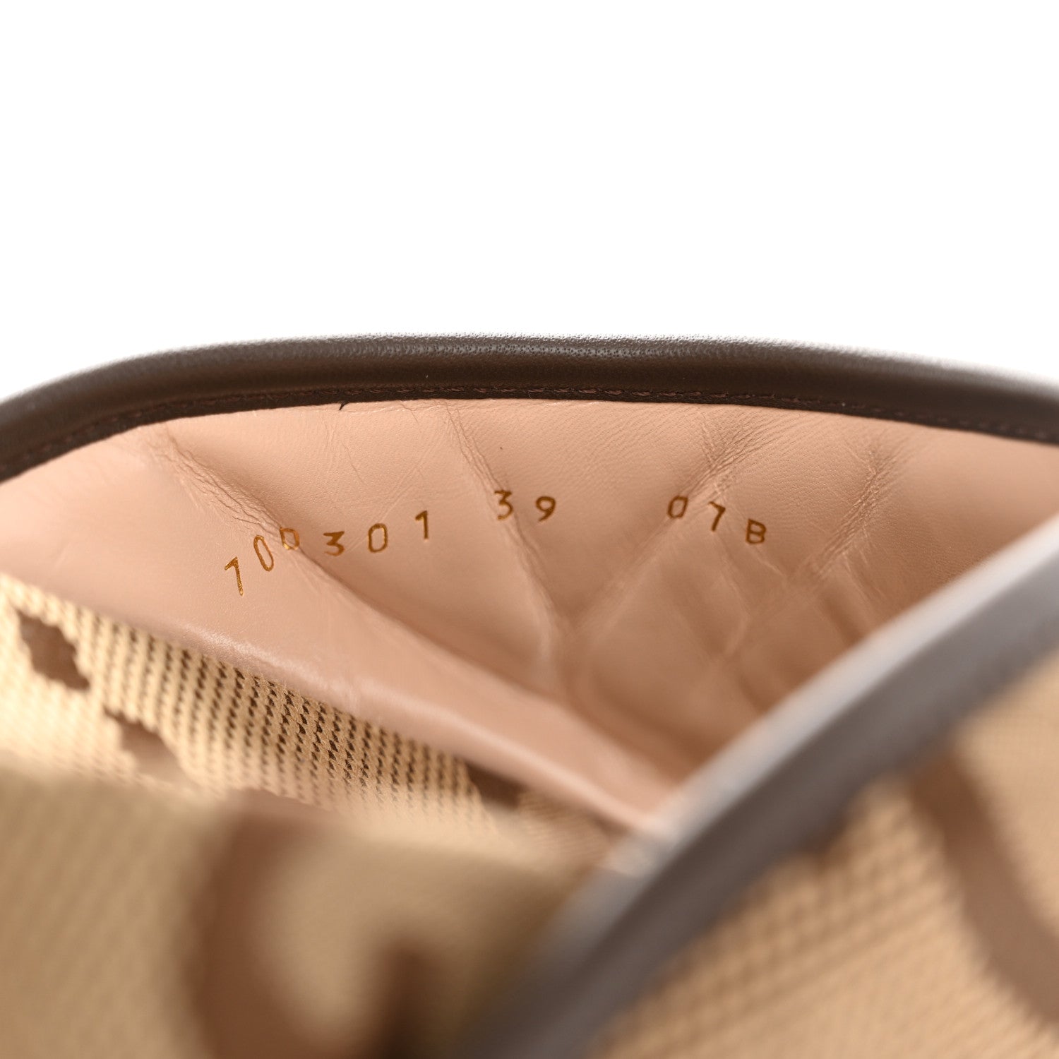 Gucci Monogram Jumbo GG Nappa Samoa Platform 40mm Slide Sandals 39 Camel Ebony New Acero 10 of 13