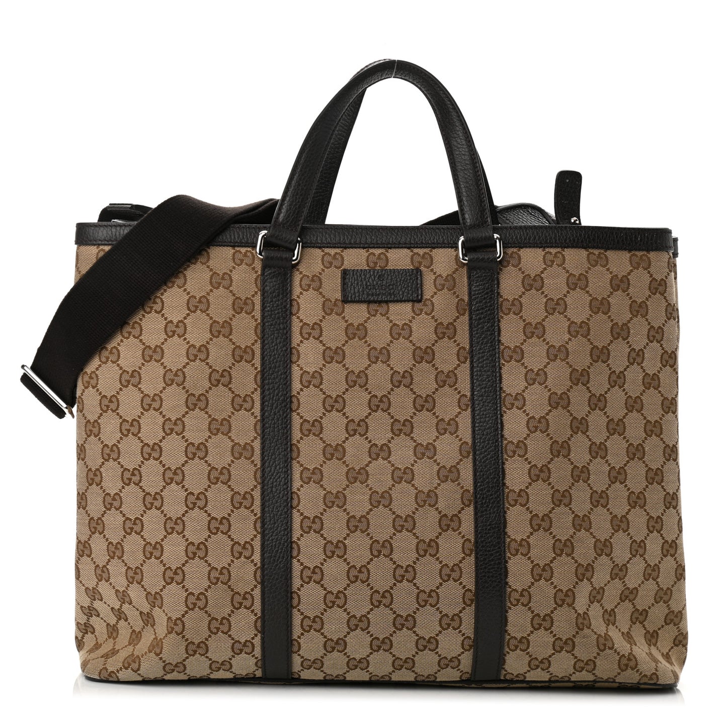 GG Monogram Large Joy Tote Bag Dark Brown