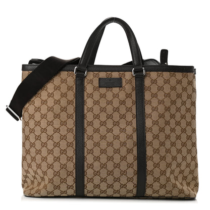 Gucci GG Monogram Large Joy Tote Bag Dark Brown 1 of 12
