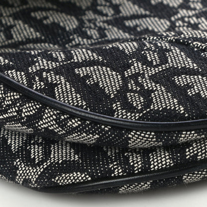Christian Dior Monogram Saddle Bag Black 9 of 14