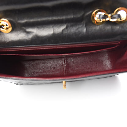 Chanel Lambskin Quilted Jumbo Single Flap Black 4 of 15