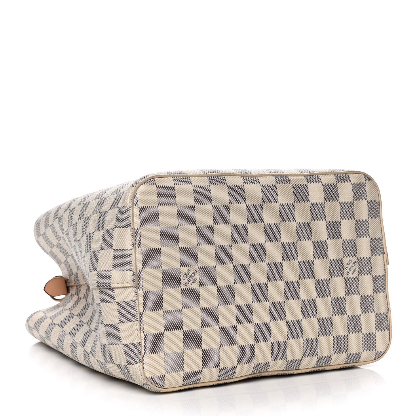 Damier Azur Braided Neonoe MM Peach Cream