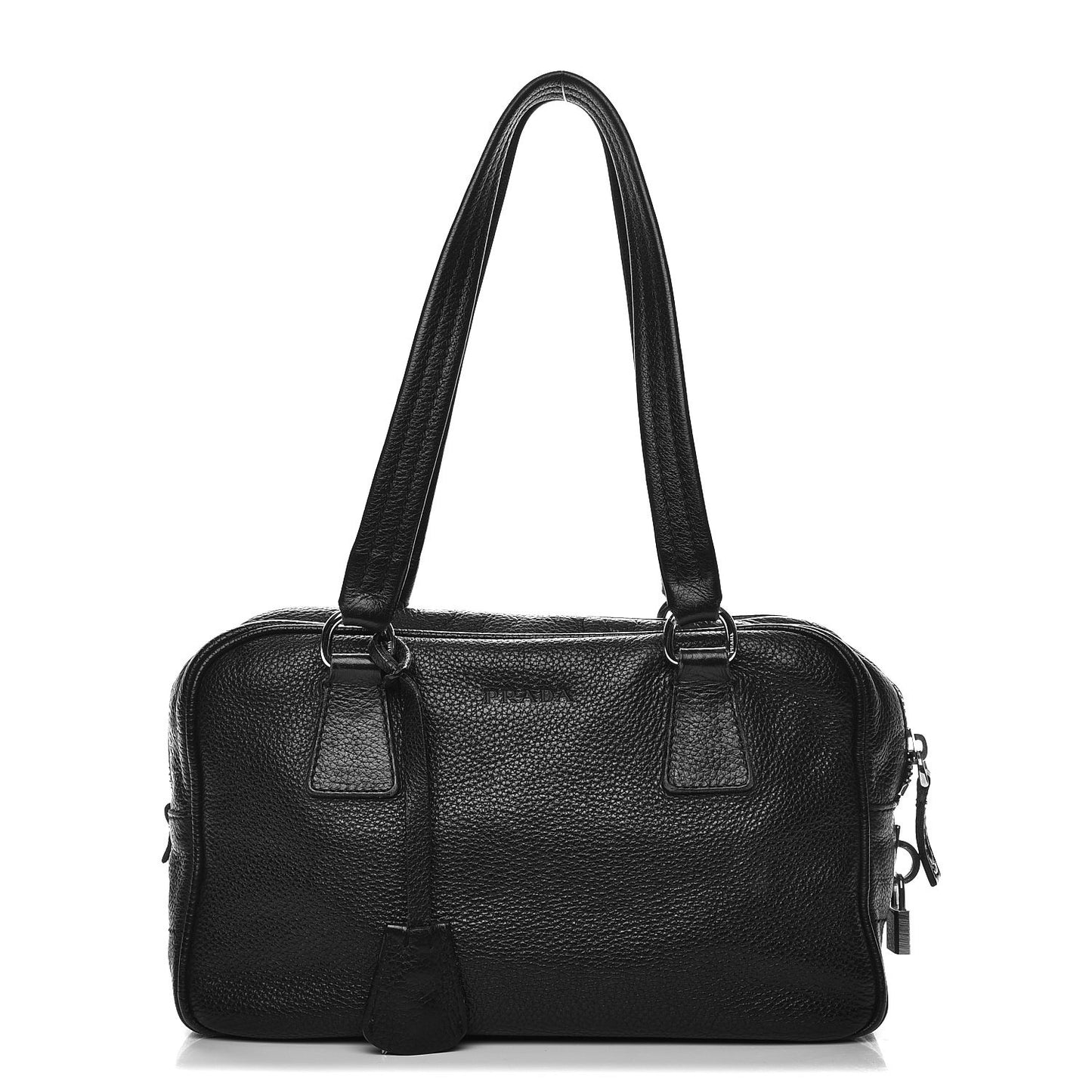 Vitello Daino Tote Nero Black