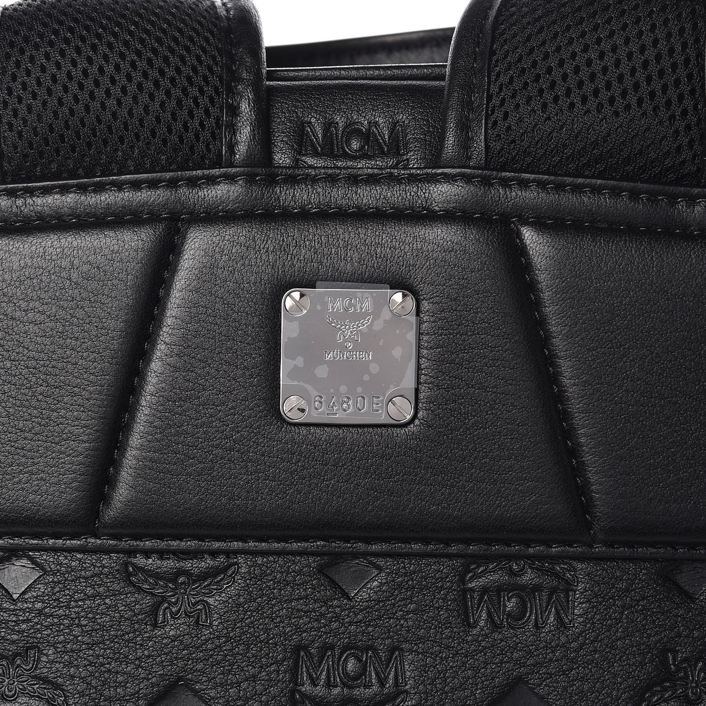 Calfskin Ottomar Monogram Duke Backpack Black