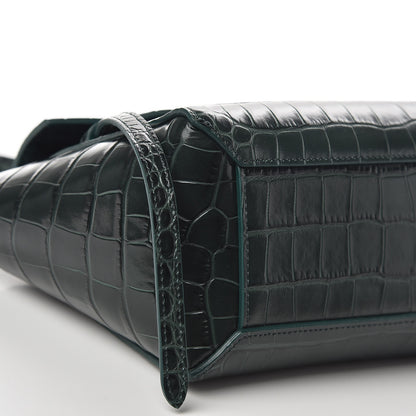 Celine Calfskin Crocodile Embossed Nano Belt Bag Amazone 5 of 10