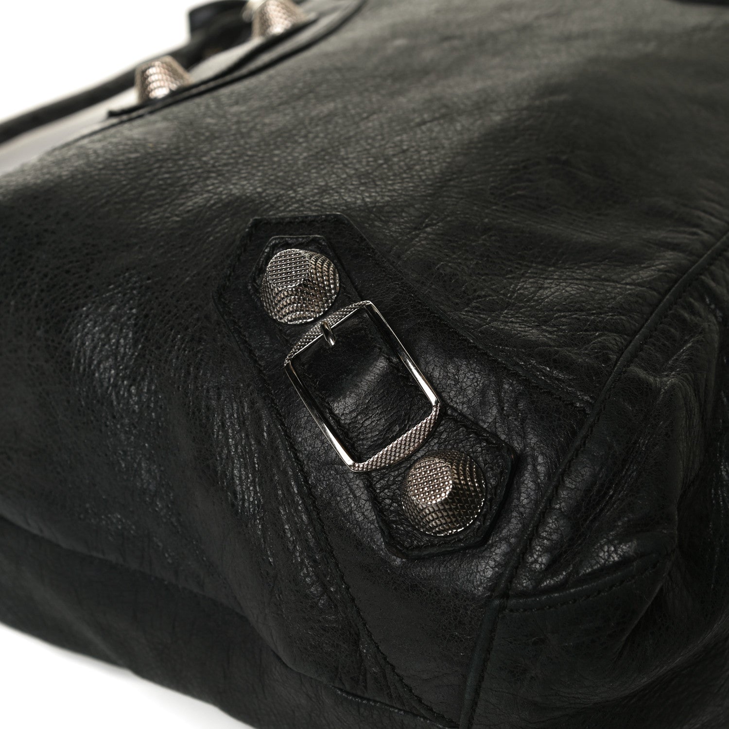 Balenciaga Chevre Giant 21 Silver Hardware Day Hobo Black 22 of 27