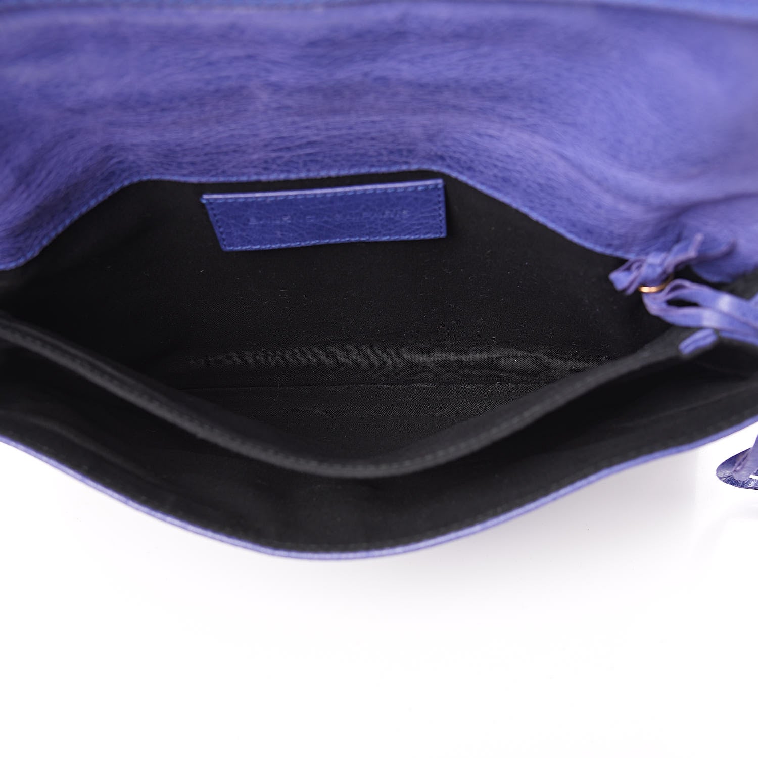 Balenciaga Agneau Giant 21 Rose Gold Hardware Envelope Clutch Bleu Lavande 5 of 7