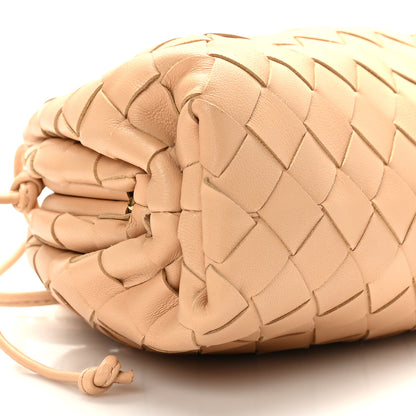 Bottega Veneta Nappa Intrecciato The Mini Pouch Almond 8 of 9