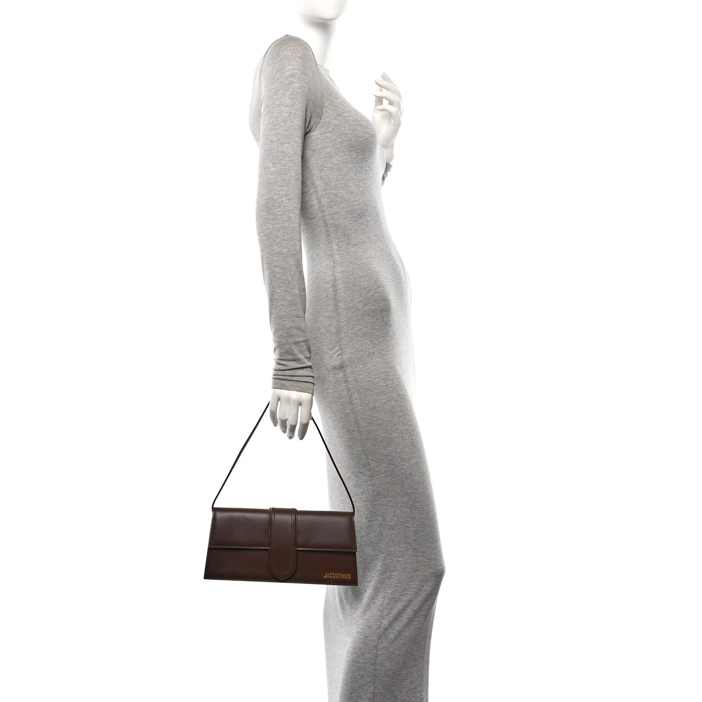 Smooth Calfskin Le Bambino Long Brown