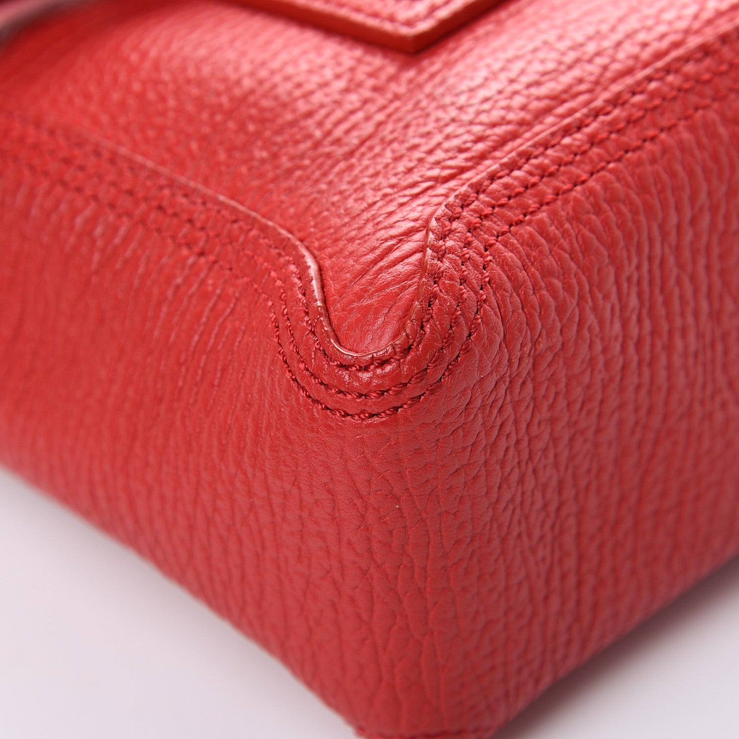 3.1 Phillip Lim 3.1 Textured Calfskin Mini Pashli Satchel Red 11 of 18