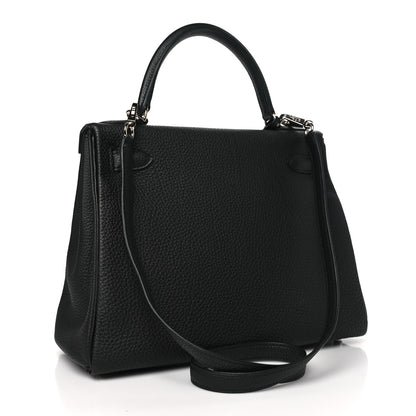 Hermes Togo Kelly Retourne 28 Black 3 of 10