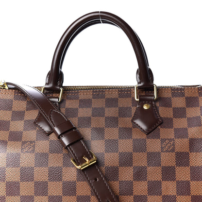 Louis Vuitton Damier Ebene Speedy Bandouliere 30 14 of 14