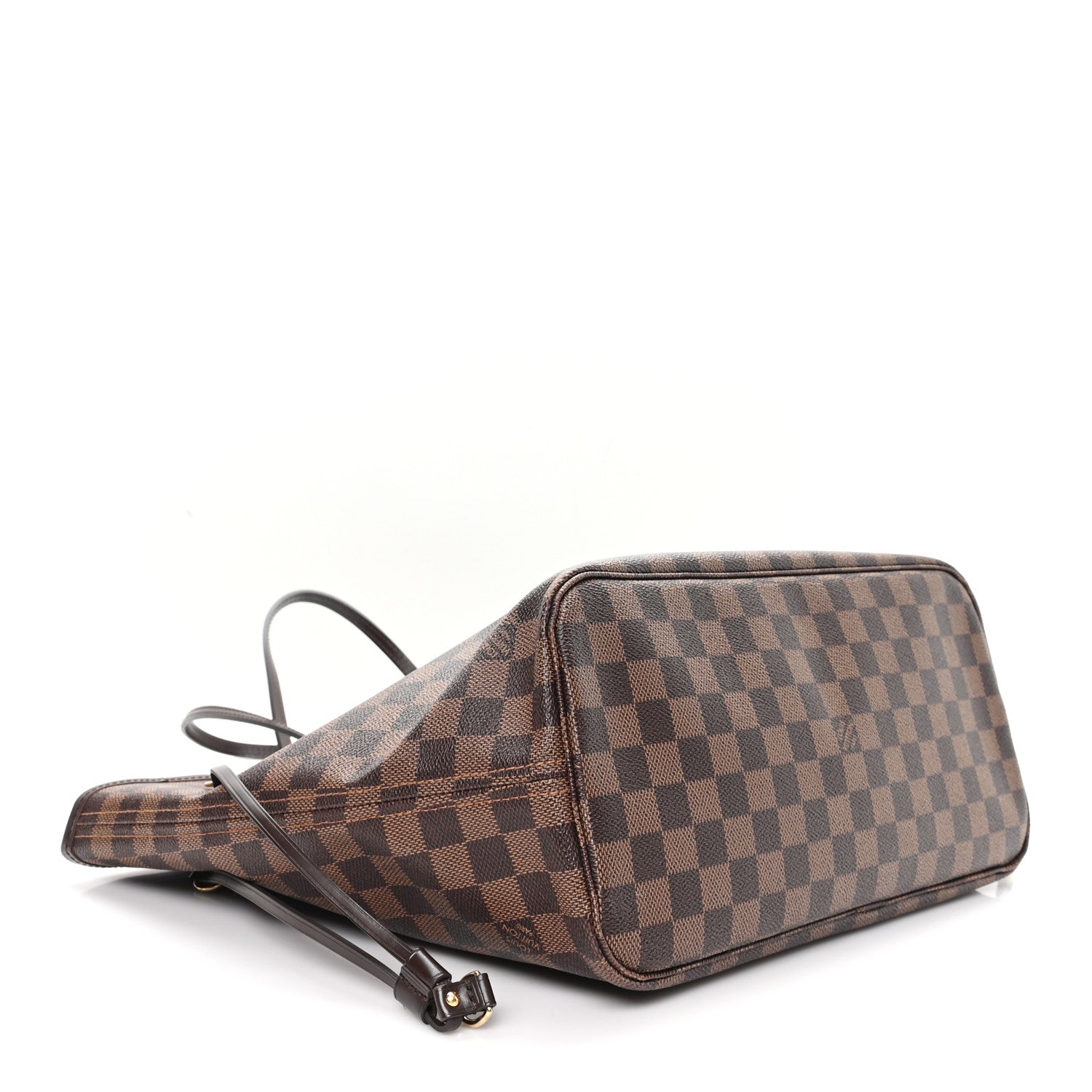 Louis Vuitton Damier Ebene Neo Neverfull MM Rose Ballerine 5 of 13