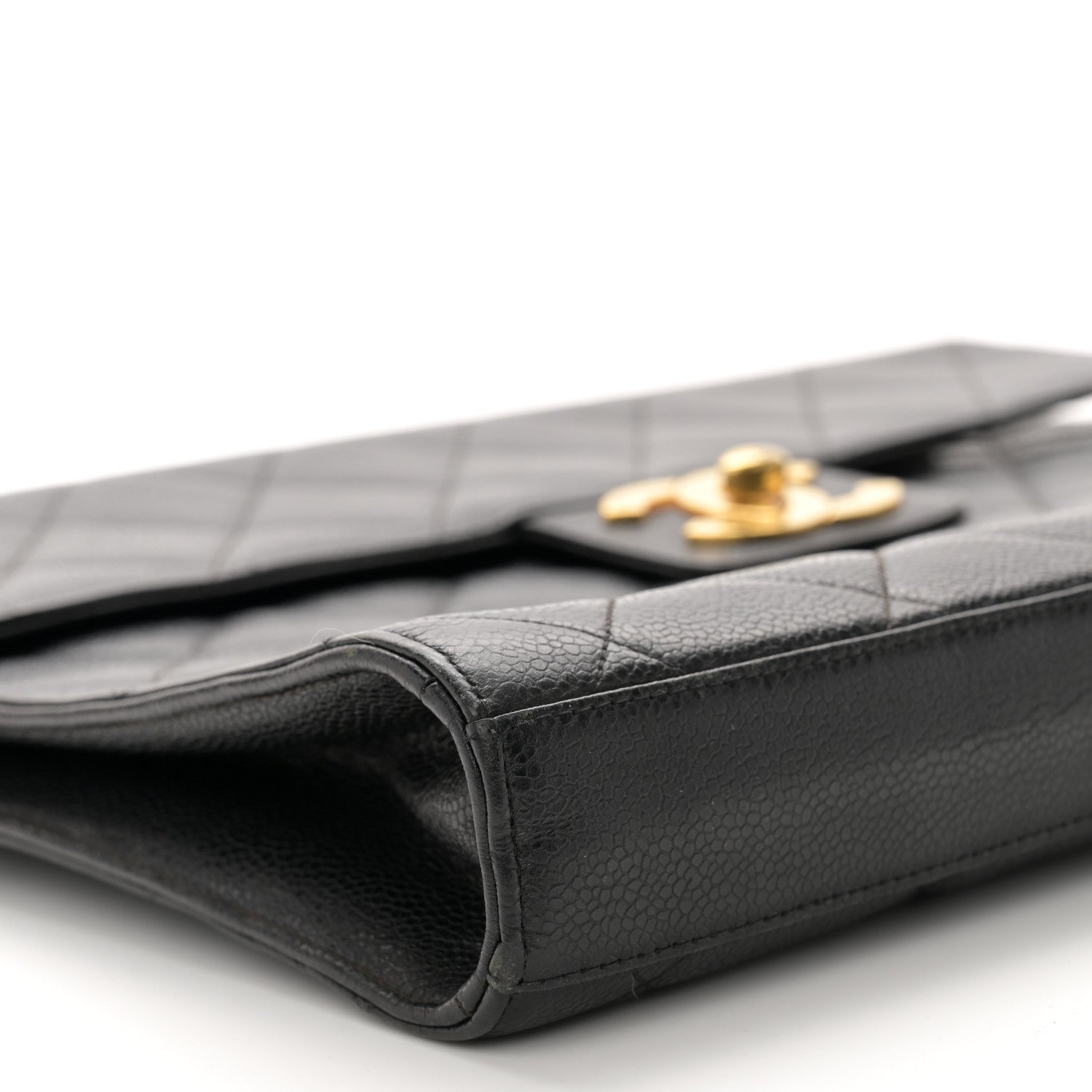Chanel Caviar Quilted Briefcase Laptop Bag Black 10 of 11