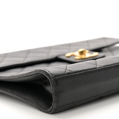Chanel Caviar Quilted Briefcase Laptop Bag Black 10 of 11