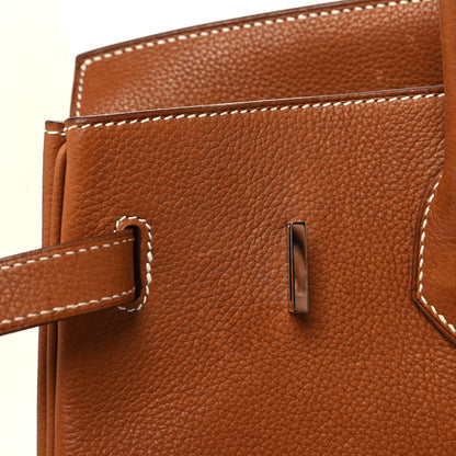 Hermes Natural Barenia Faubourg Birkin 35 Fauve 13 of 15
