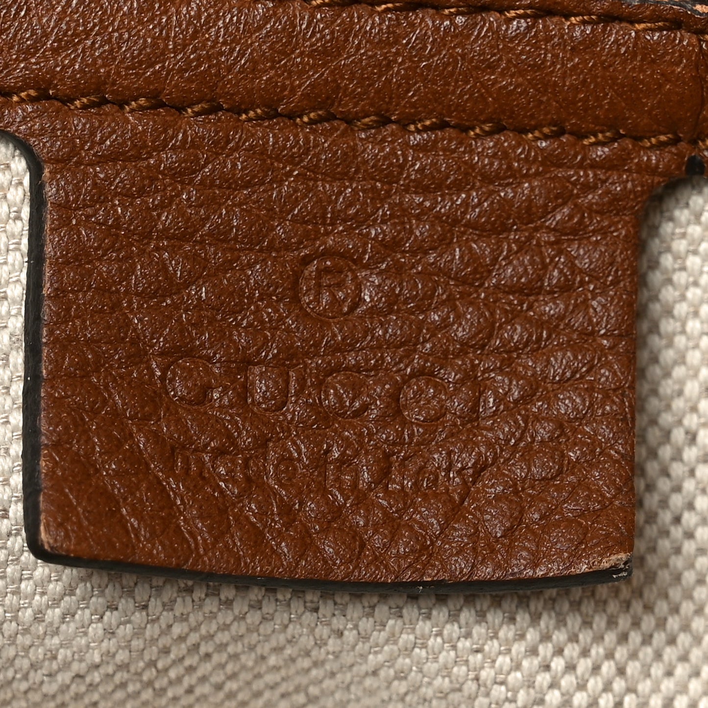 Monogram Cellarius Calfskin Medium Bella Tote Beige Ebony Cuir