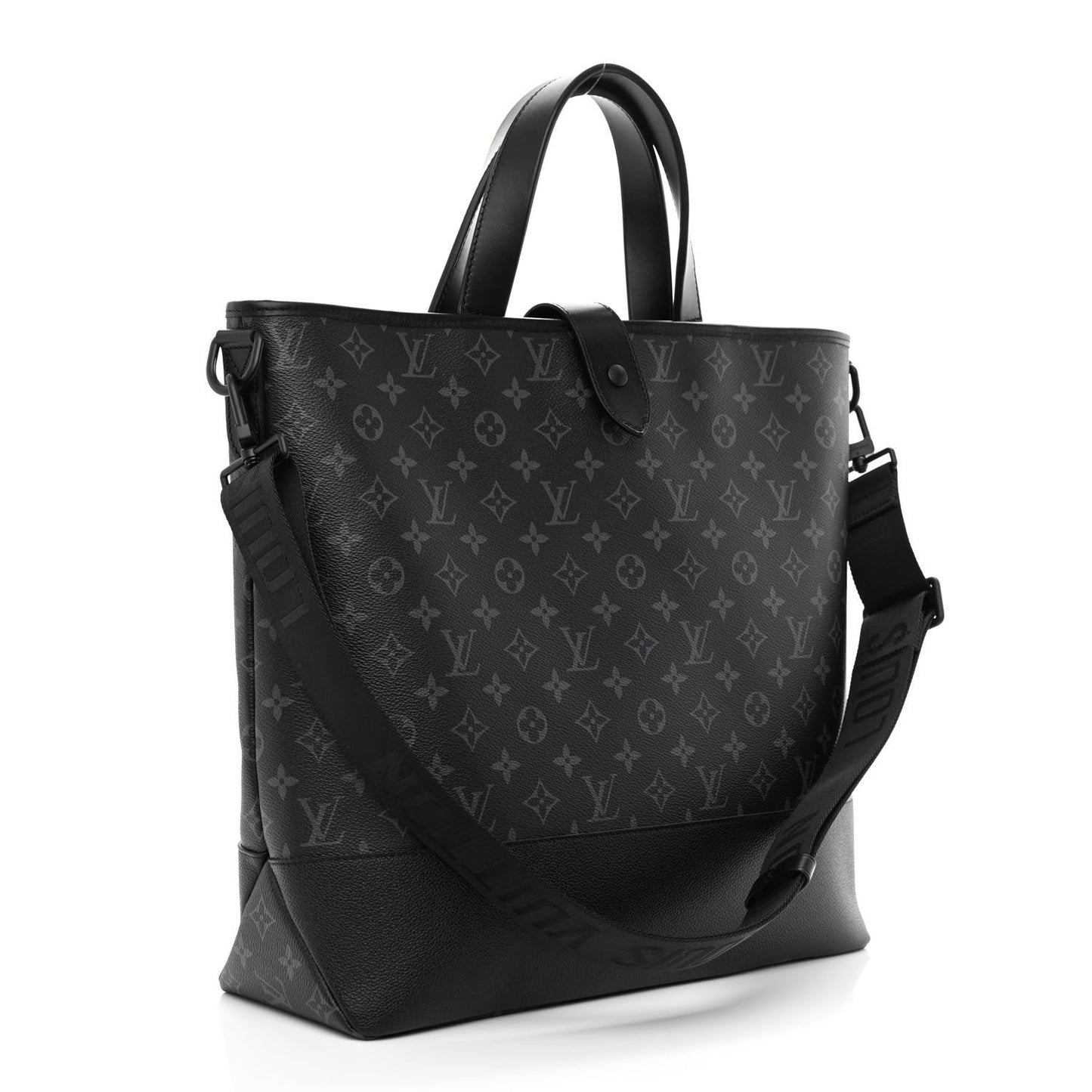Monogram Eclipse Saumur Tote Black