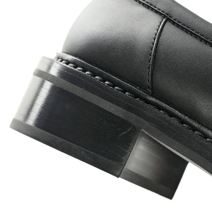 Louis Vuitton Calfskin Oversized Chain Academy Loafers 36 Black 11 of 11