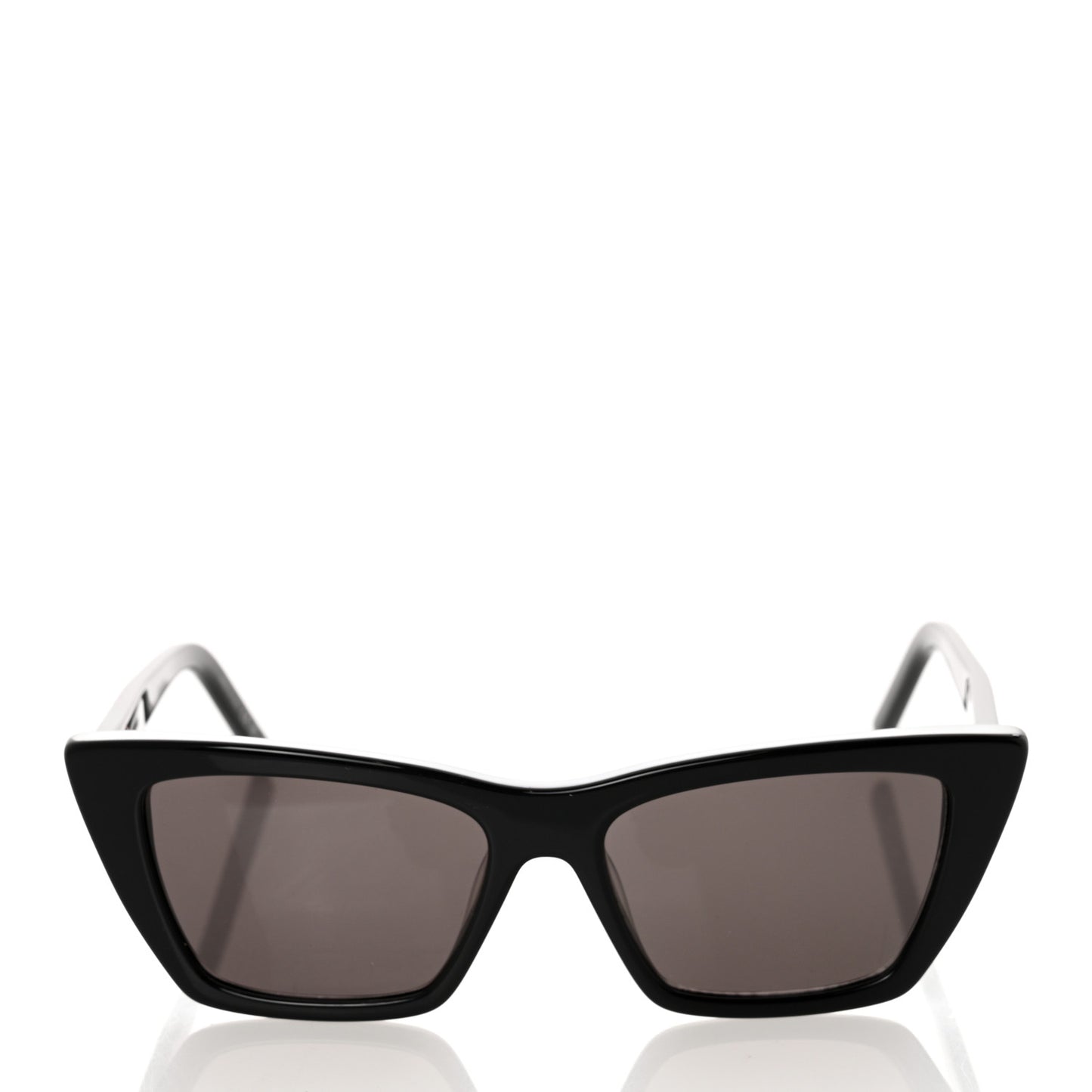 Acetate Mica Cat Eye Sunglasses SL 276 Black