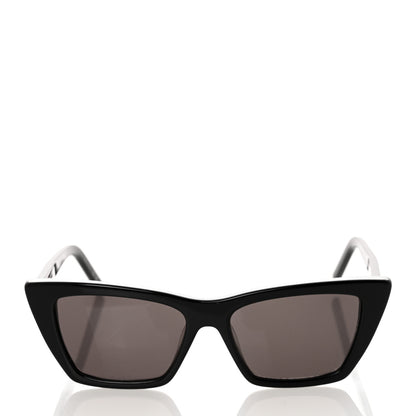 Saint Laurent Acetate Mica Cat Eye Sunglasses SL 276 Black 2 of 8