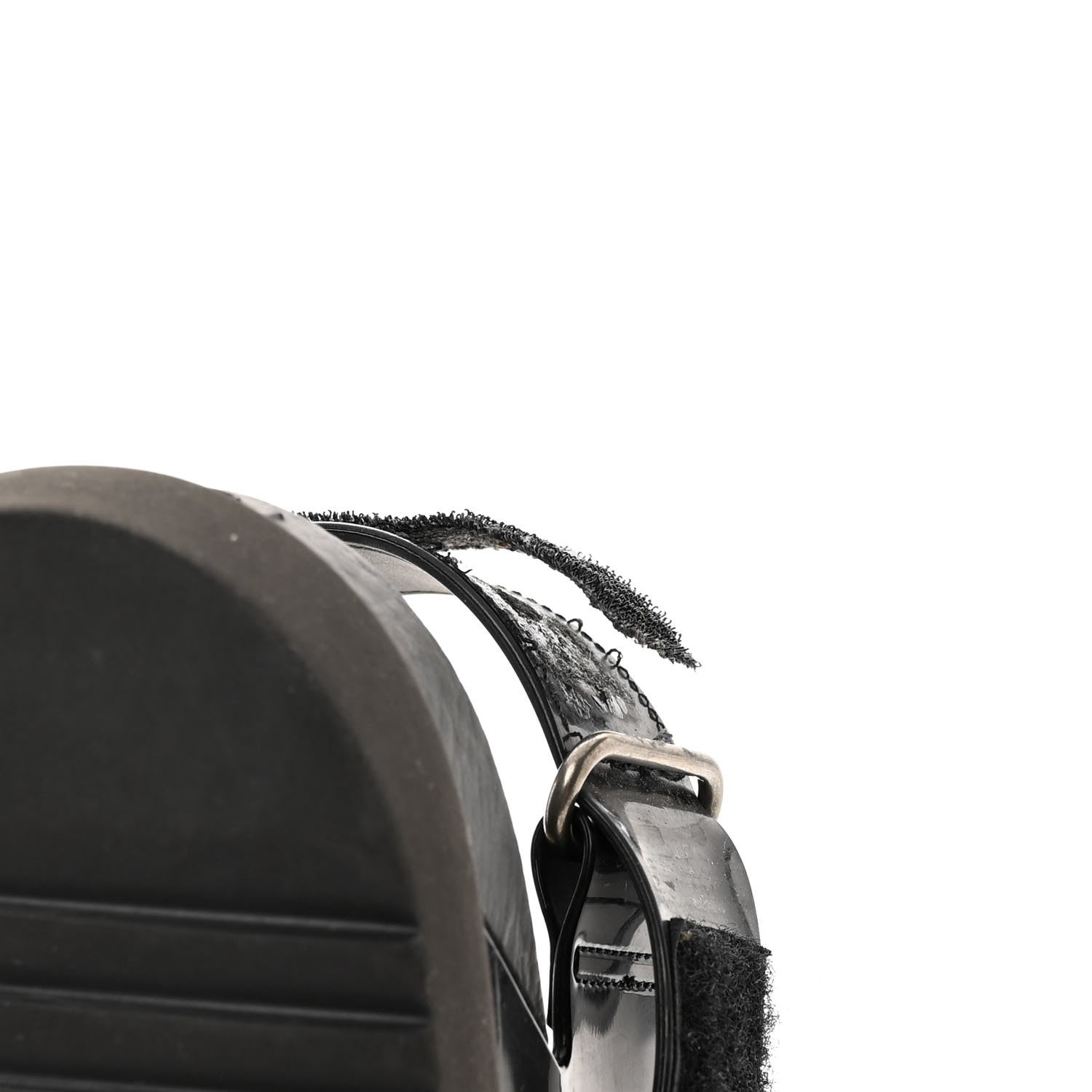 Gucci Rubber Mini Double G Womens Isla Dad Sandals 38 Black 9 of 11