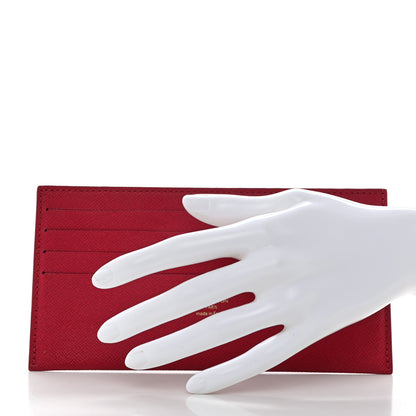 Louis Vuitton Calfskin Felicie Card Holder Insert Fuchsia 2 of 6
