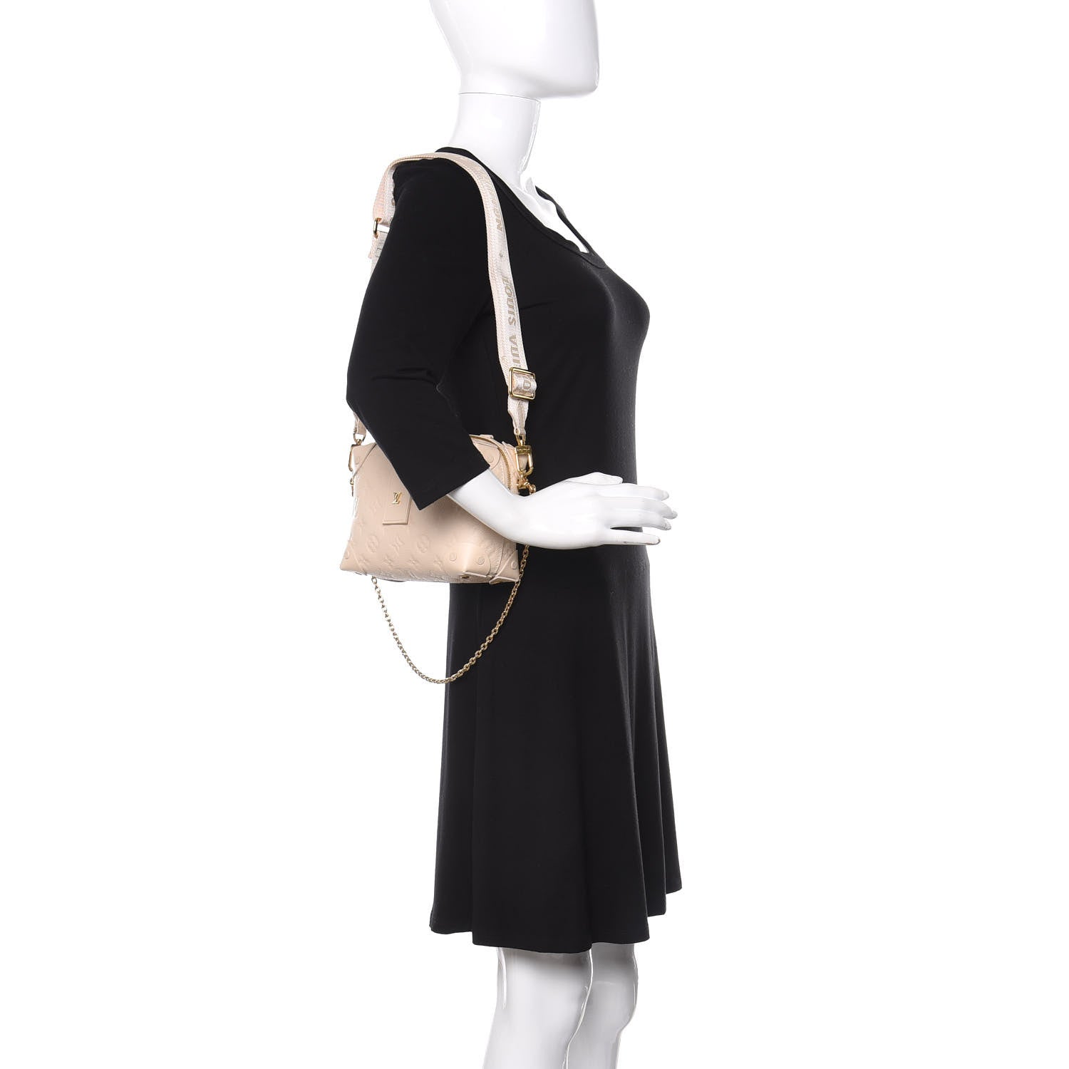 Louis Vuitton Empreinte Petite Malle Souple New Creme 2 of 11