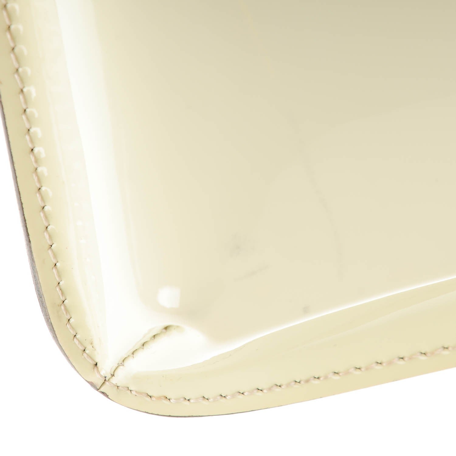 Gucci Patent Large Bright Bit Shoulder Bag White 9 of 9