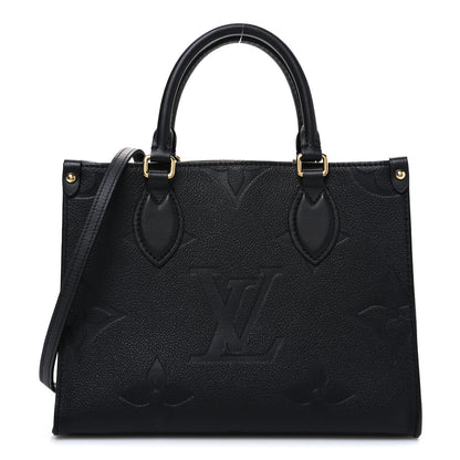 Louis Vuitton Empreinte Monogram Giant Onthego PM Black 1 of 9