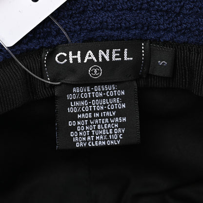 Chanel Terry Cloth CC Bucket Hat S Ecru 8 of 8