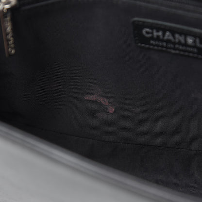 Chanel Perforated Lambskin Quilted New Medium Boy Flap Black 22 of 24
