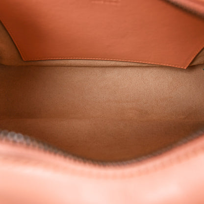 Gucci Calfskin Vertical Ring Matelasse Small GG Marmont Chain Shoulder Bag Peachy Chic 5 of 8