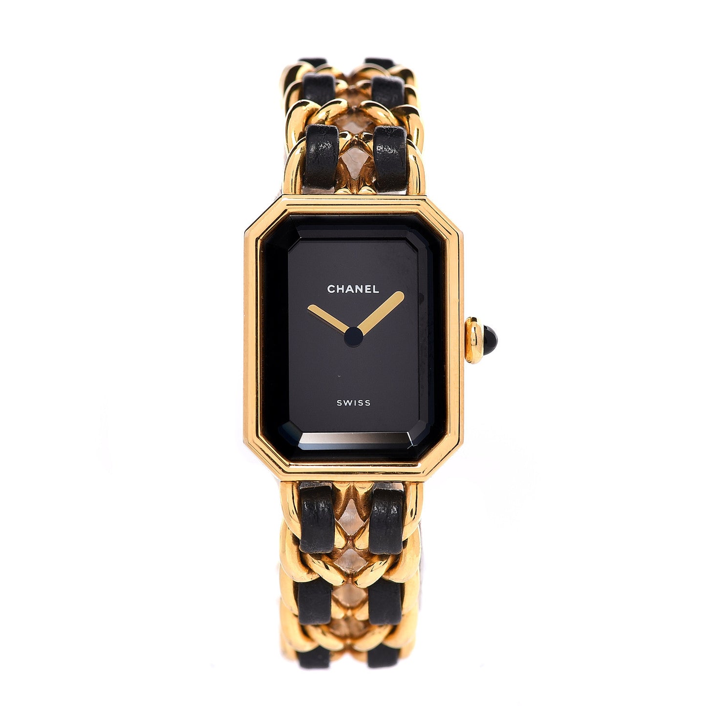 Stainless Steel Lambskin 20mm Chain Premiere Quartz Watch Gold M