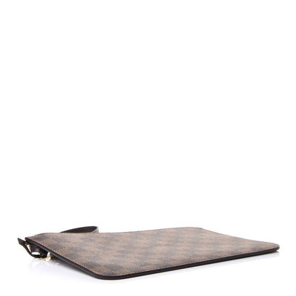 Louis Vuitton Damier Ebene Neverfull MM GM Pochette 4 of 7