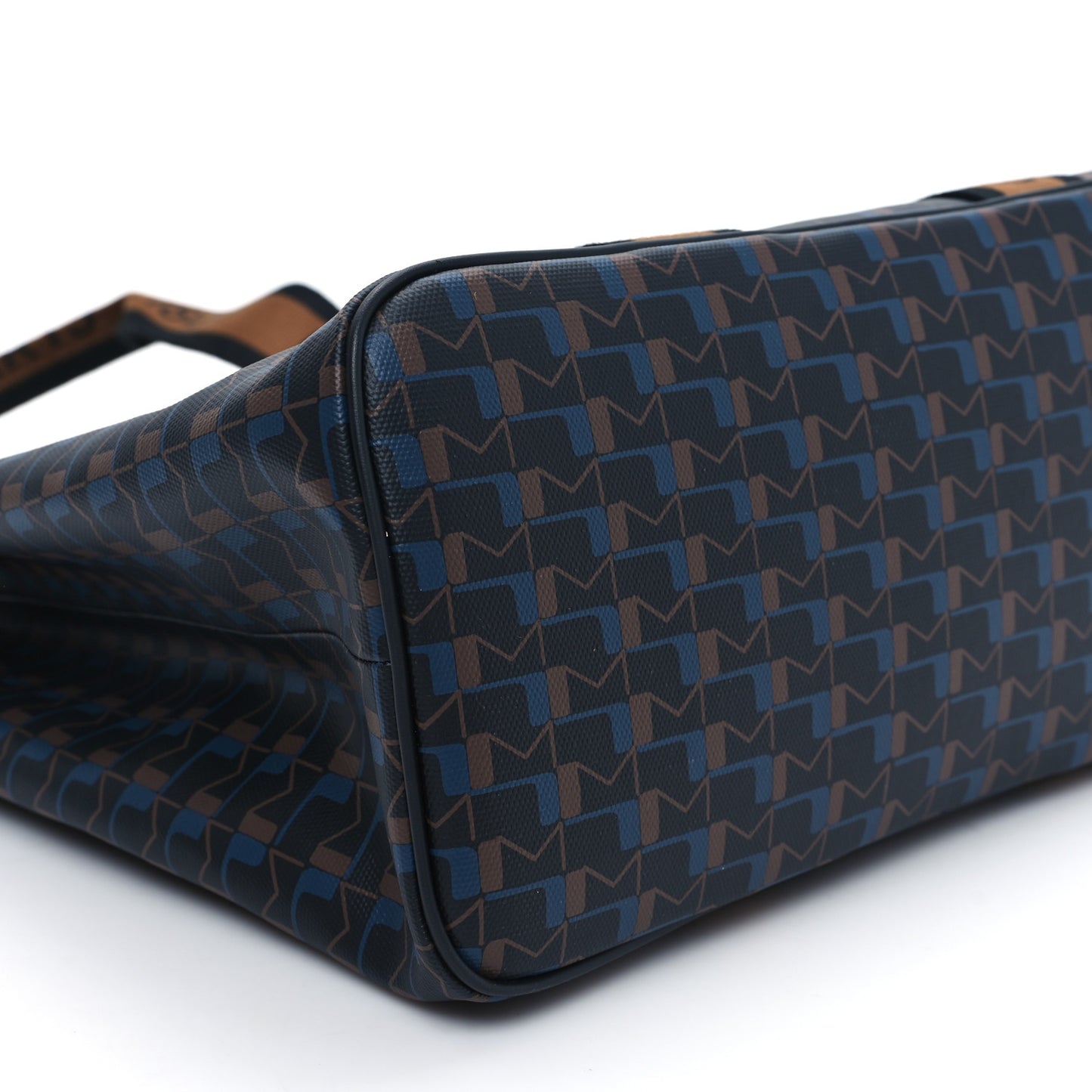 Canvas 1920 M Monogram Tote Black Brown