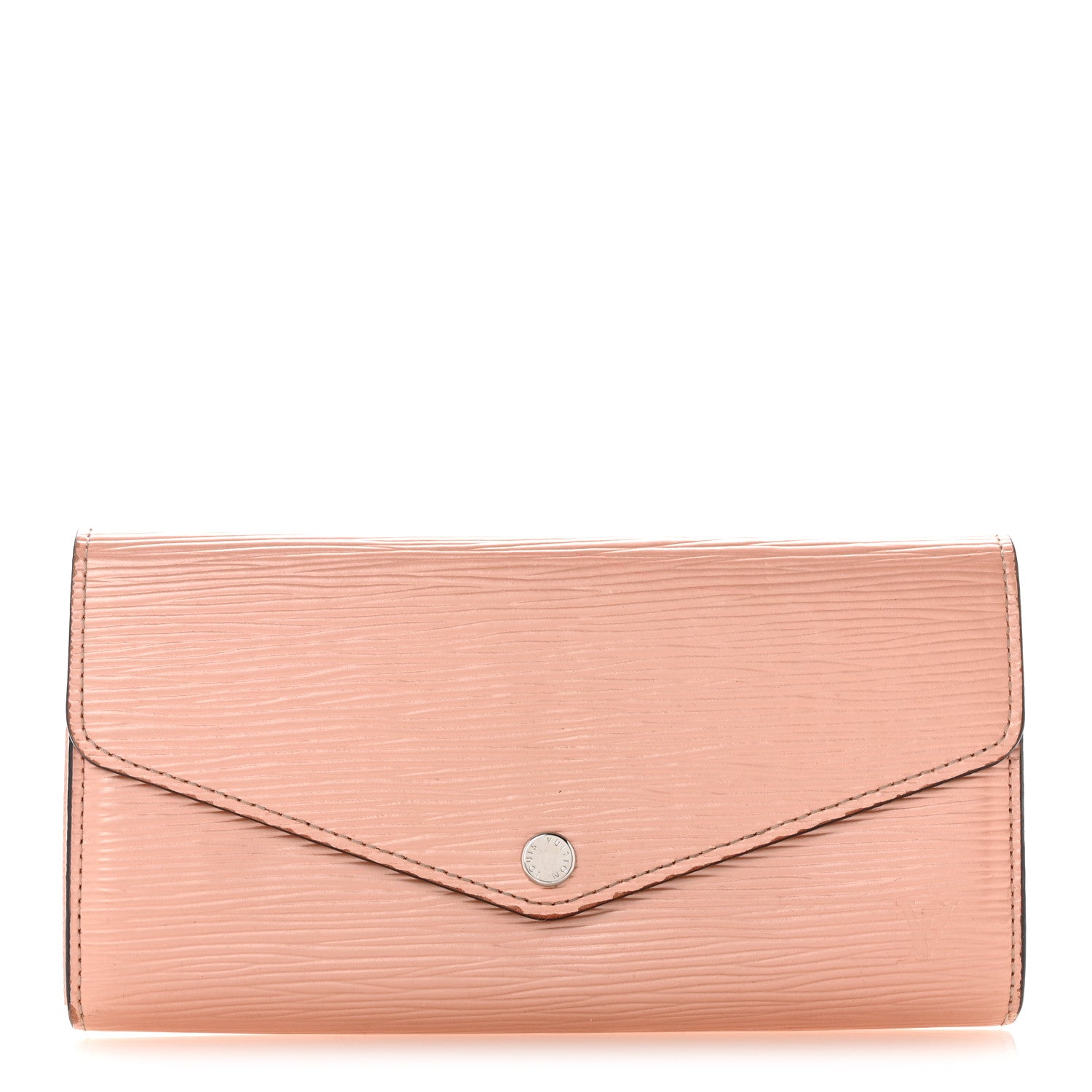 Louis Vuitton Epi Sarah Wallet NM Rose Ballerine 1 of 12