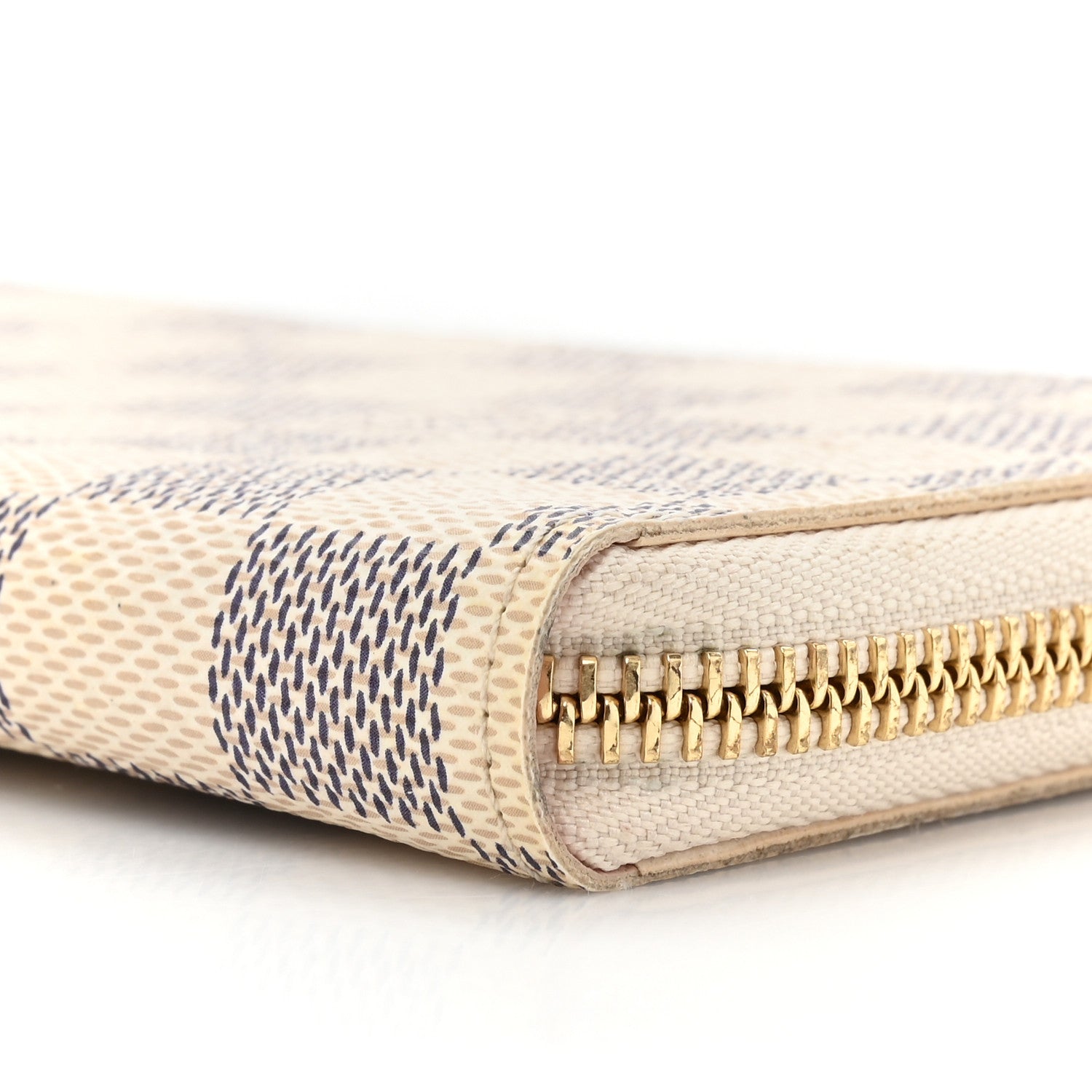 Louis Vuitton Damier Azur Clemence Wallet Rose Ballerine 9 of 12