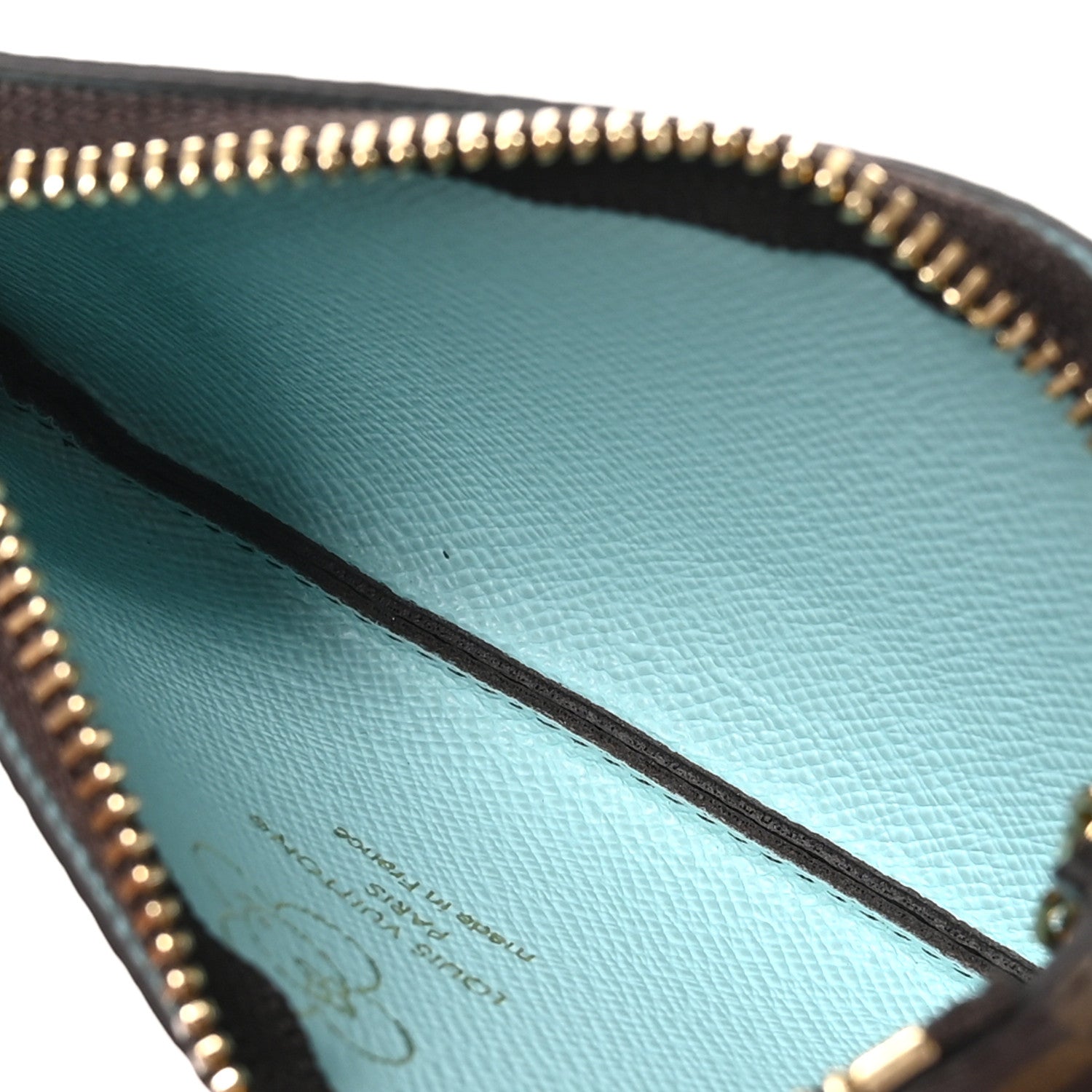 Louis Vuitton Monogram 2025 Christmas Animation Key Pouch Azur Frost 5 of 7