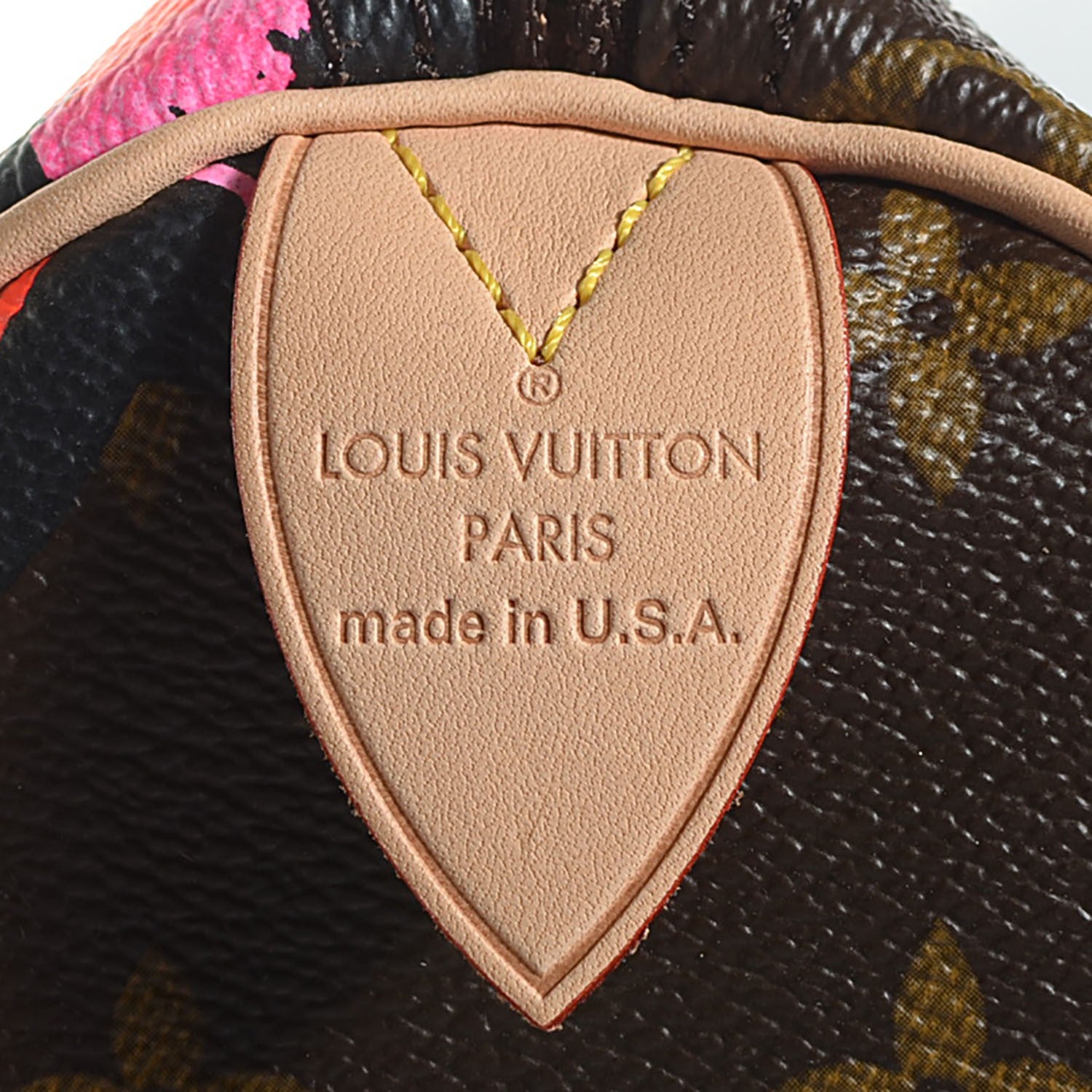 Louis Vuitton Monogram Roses Speedy 30 6 of 7