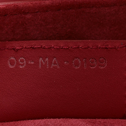 Christian Dior Ultra Matte Calfskin Saddle Bag Red 7 of 10