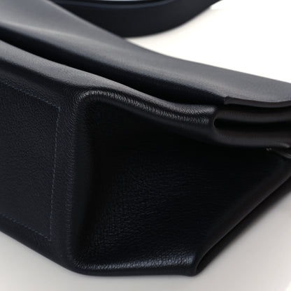 Hermes Taurillon Novillo Opli 28 Bleu Indigo Poppy 10 of 11
